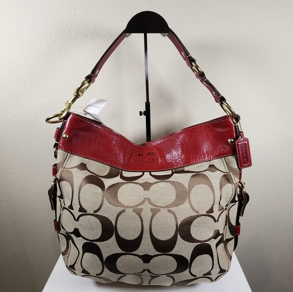Coach Handbags - NWT Coach Signature Large Zoe #12674